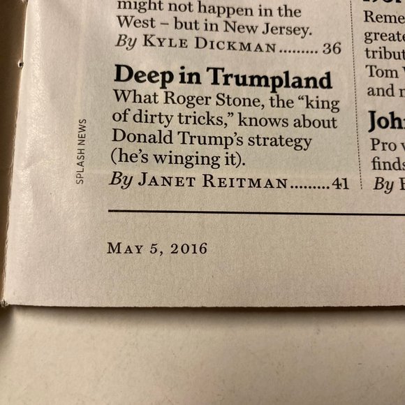 Rolling Stone Magazine MAY 5, 2016 ISSUE #1260 - THE OUTLAW - MERLE HAGGARD - Picture 10 of 16